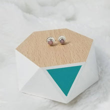 Load image into Gallery viewer, Pink Opal Studs
